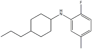 2-fluoro-5-methyl-N-(4-propylcyclohexyl)aniline