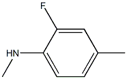 2-fluoro-N,4-dimethylaniline Structure