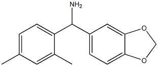 2H-1,3-benzodioxol-5-yl(2,4-dimethylphenyl)methanamine