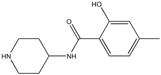 2-hydroxy-4-methyl-N-piperidin-4-ylbenzamide