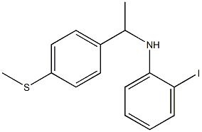 2-iodo-N-{1-[4-(methylsulfanyl)phenyl]ethyl}aniline