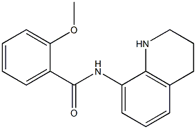 2-methoxy-N-(1,2,3,4-tetrahydroquinolin-8-yl)benzamide