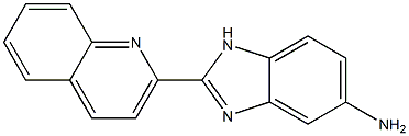 2-quinolin-2-yl-1H-benzimidazol-5-amine Structure
