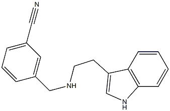 3-({[2-(1H-indol-3-yl)ethyl]amino}methyl)benzonitrile
