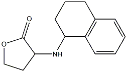 3-(1,2,3,4-tetrahydronaphthalen-1-ylamino)oxolan-2-one Structure