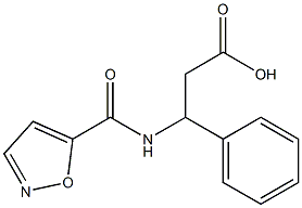 3-(1,2-oxazol-5-ylformamido)-3-phenylpropanoic acid