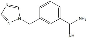 3-(1H-1,2,4-triazol-1-ylmethyl)benzenecarboximidamide Structure