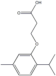 3-(2-isopropyl-5-methylphenoxy)propanoic acid