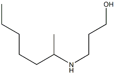 3-(heptan-2-ylamino)propan-1-ol Structure