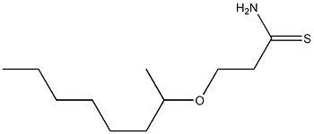 3-(octan-2-yloxy)propanethioamide