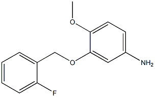 3-[(2-fluorobenzyl)oxy]-4-methoxyaniline