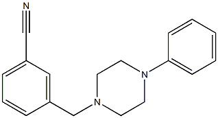 3-[(4-phenylpiperazin-1-yl)methyl]benzonitrile