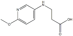 3-[(6-methoxypyridin-3-yl)amino]propanoic acid|