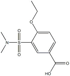 3-[(dimethylamino)sulfonyl]-4-ethoxybenzoic acid Structure