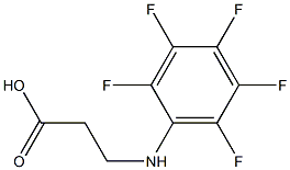 3-[(pentafluorophenyl)amino]propanoic acid