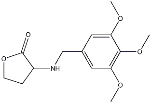  3-{[(3,4,5-trimethoxyphenyl)methyl]amino}oxolan-2-one