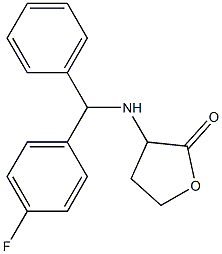 3-{[(4-fluorophenyl)(phenyl)methyl]amino}oxolan-2-one
