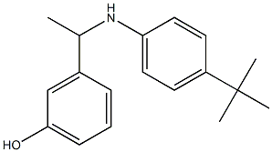 3-{1-[(4-tert-butylphenyl)amino]ethyl}phenol