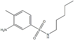  3-amino-4-methyl-N-pentylbenzene-1-sulfonamide