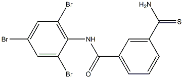 3-carbamothioyl-N-(2,4,6-tribromophenyl)benzamide