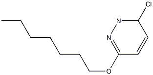 3-chloro-6-(heptyloxy)pyridazine Structure
