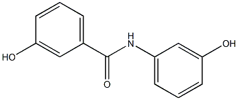 3-hydroxy-N-(3-hydroxyphenyl)benzamide Structure