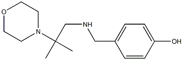  4-({[2-methyl-2-(morpholin-4-yl)propyl]amino}methyl)phenol