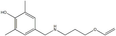  4-({[3-(ethenyloxy)propyl]amino}methyl)-2,6-dimethylphenol