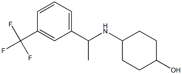 4-({1-[3-(trifluoromethyl)phenyl]ethyl}amino)cyclohexan-1-ol