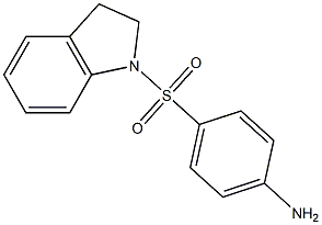 4-(2,3-dihydro-1H-indol-1-ylsulfonyl)aniline Structure