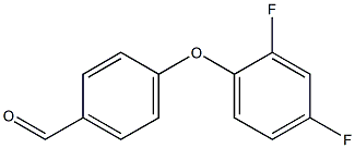 4-(2,4-difluorophenoxy)benzaldehyde Structure