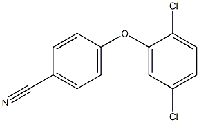 4-(2,5-dichlorophenoxy)benzonitrile Structure