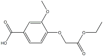 4-(2-ethoxy-2-oxoethoxy)-3-methoxybenzoic acid