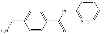 4-(aminomethyl)-N-(5-methylpyridin-2-yl)benzamide Structure