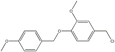 4-(chloromethyl)-2-methoxy-1-[(4-methoxyphenyl)methoxy]benzene