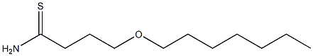 4-(heptyloxy)butanethioamide Structure