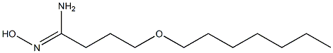 4-(heptyloxy)-N'-hydroxybutanimidamide 结构式