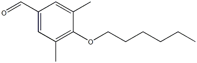 4-(hexyloxy)-3,5-dimethylbenzaldehyde