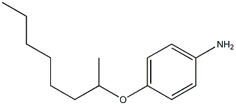 4-(octan-2-yloxy)aniline Struktur