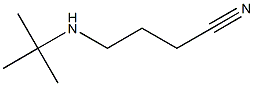 4-(tert-butylamino)butanenitrile 化学構造式