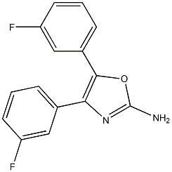 4,5-bis(3-fluorophenyl)-1,3-oxazol-2-amine