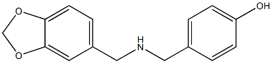 4-{[(2H-1,3-benzodioxol-5-ylmethyl)amino]methyl}phenol