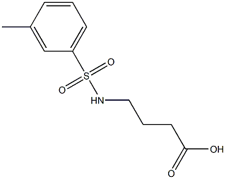 4-{[(3-methylphenyl)sulfonyl]amino}butanoic acid