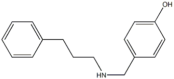 4-{[(3-phenylpropyl)amino]methyl}phenol