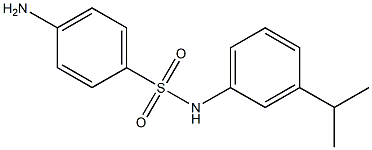  4-amino-N-[3-(propan-2-yl)phenyl]benzene-1-sulfonamide