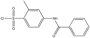 4-benzamido-2-methylbenzene-1-sulfonyl chloride
