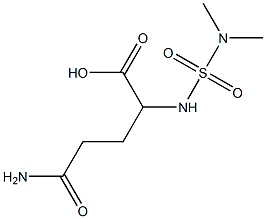 4-carbamoyl-2-[(dimethylsulfamoyl)amino]butanoic acid