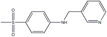 4-methanesulfonyl-N-(pyridin-3-ylmethyl)aniline|