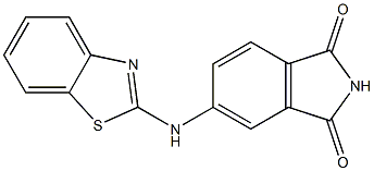 5-(1,3-benzothiazol-2-ylamino)-2,3-dihydro-1H-isoindole-1,3-dione