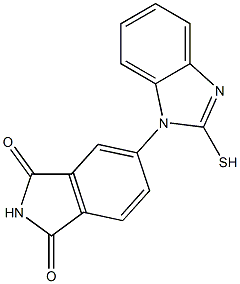5-(2-sulfanyl-1H-1,3-benzodiazol-1-yl)-2,3-dihydro-1H-isoindole-1,3-dione
